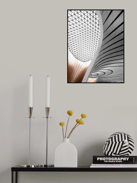 Parabolic Mega Columns Poster och Canvastavla