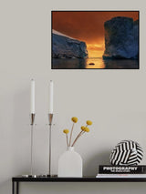 Antarctic Fire Gate Poster och Canvastavla