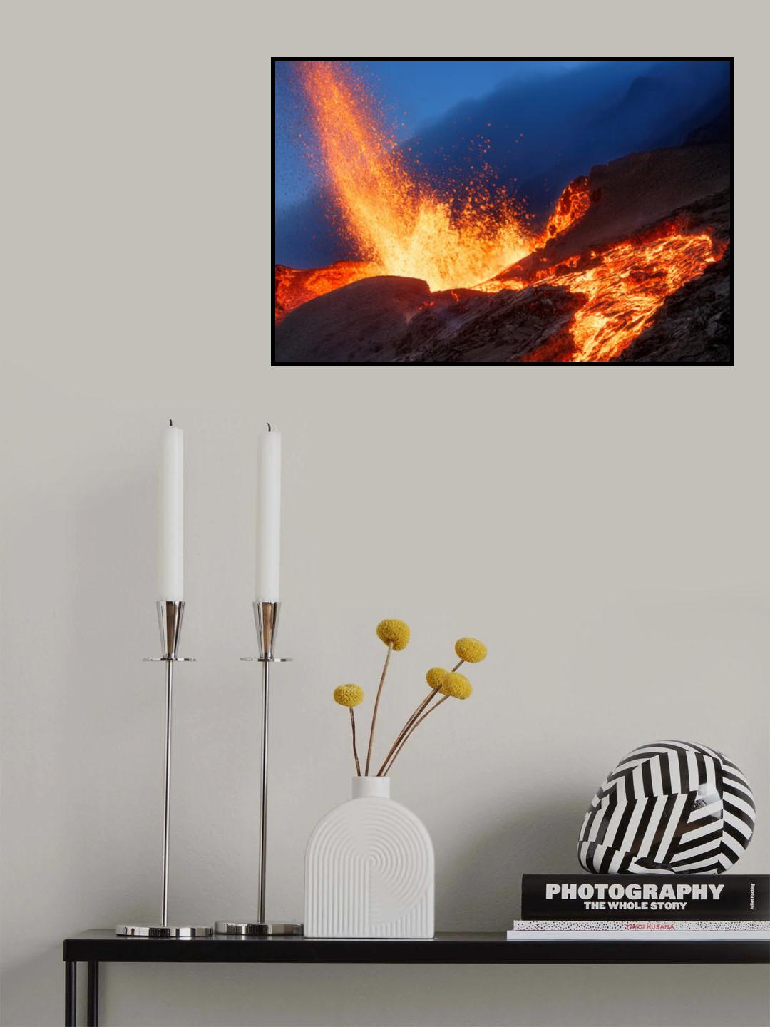 Hot Landscape Poster och Canvastavla
