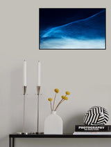 Cirrus clouds at midnight Poster och Canvastavla