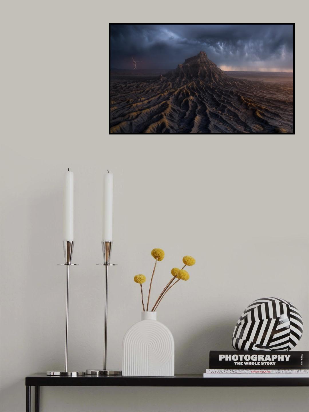Fortress of Erosion Poster och Canvastavla
