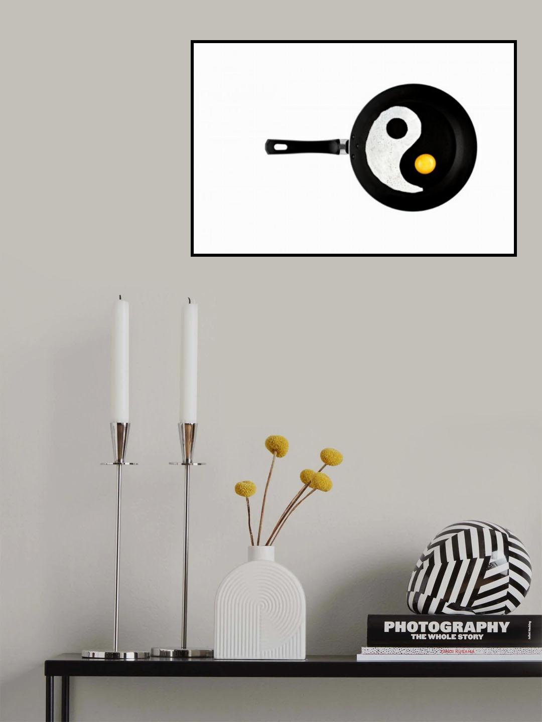 Taijitu Poster och Canvastavla