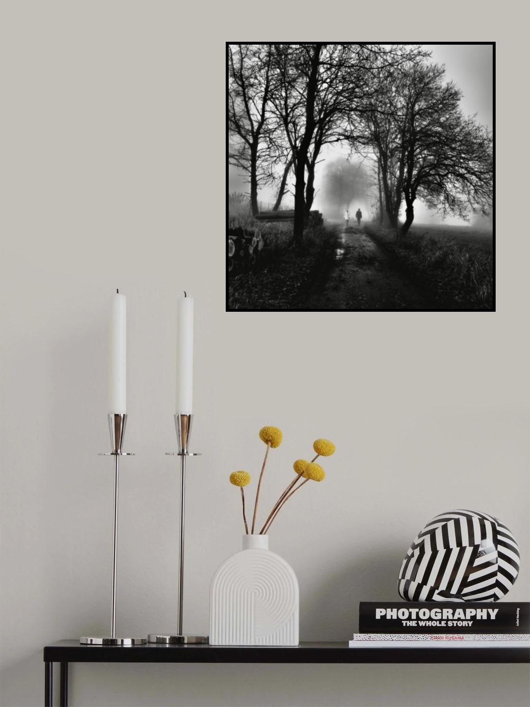 Dark morning Poster och Canvastavla