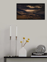First snow for the wavy mountains Poster och Canvastavla
