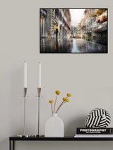 After the rain in the alleys of Rome Poster och Canvastavla