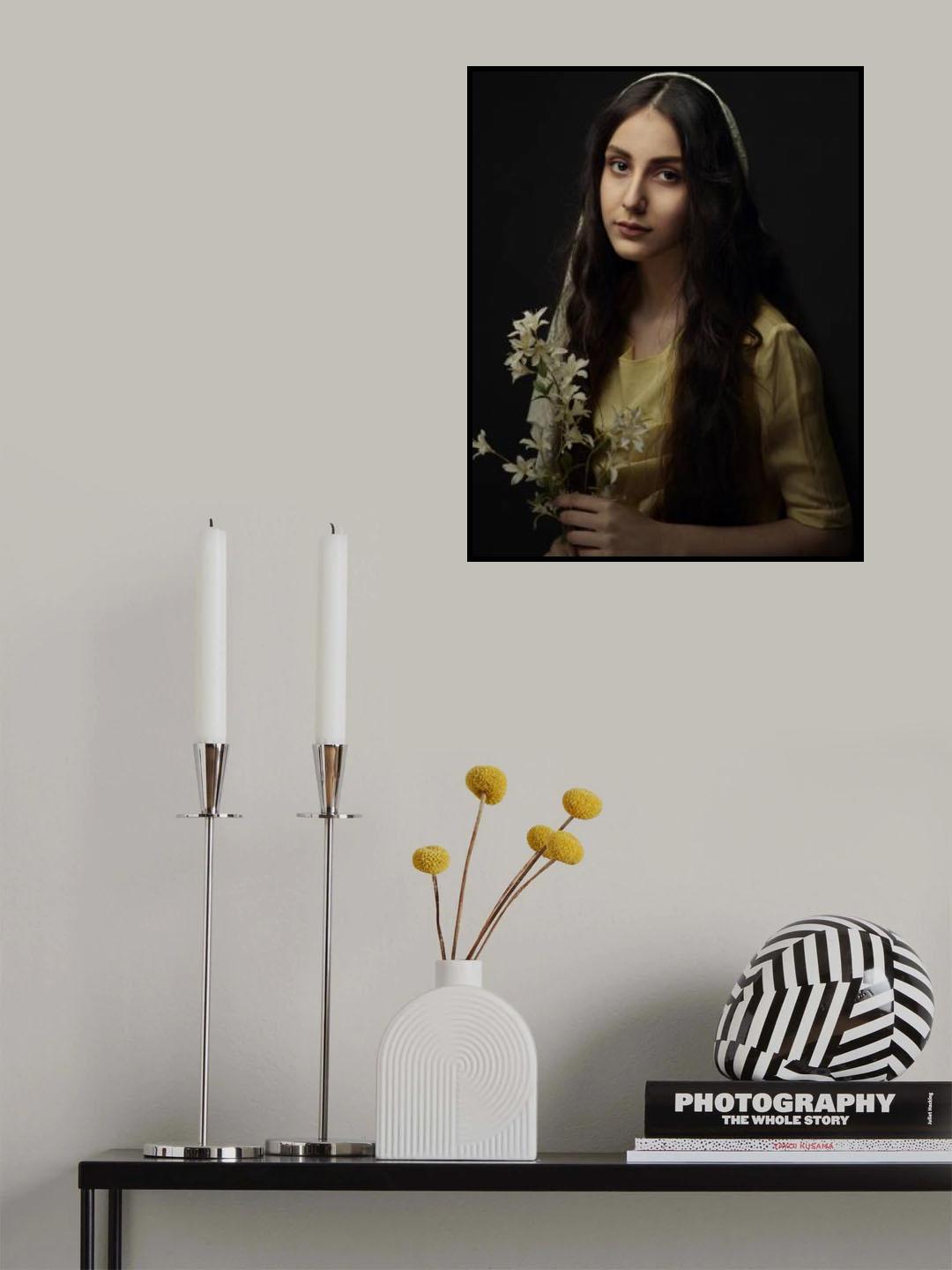 Persian girl Poster och Canvastavla