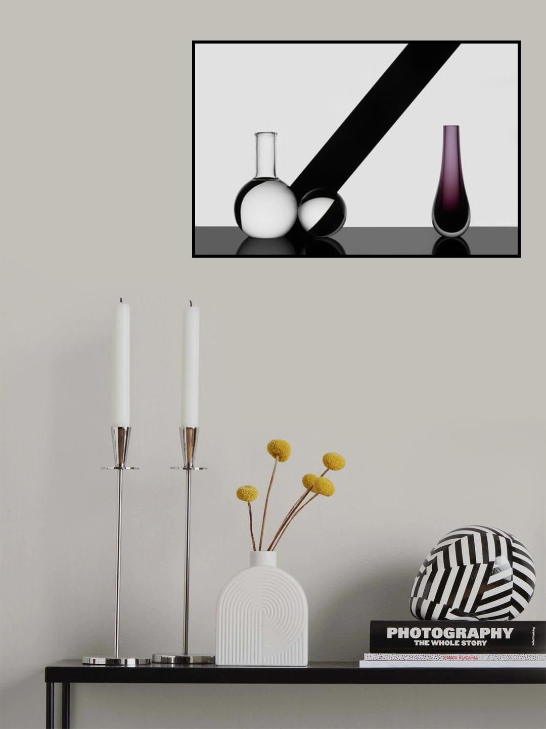 Geometric Glass Poster och Canvastavla