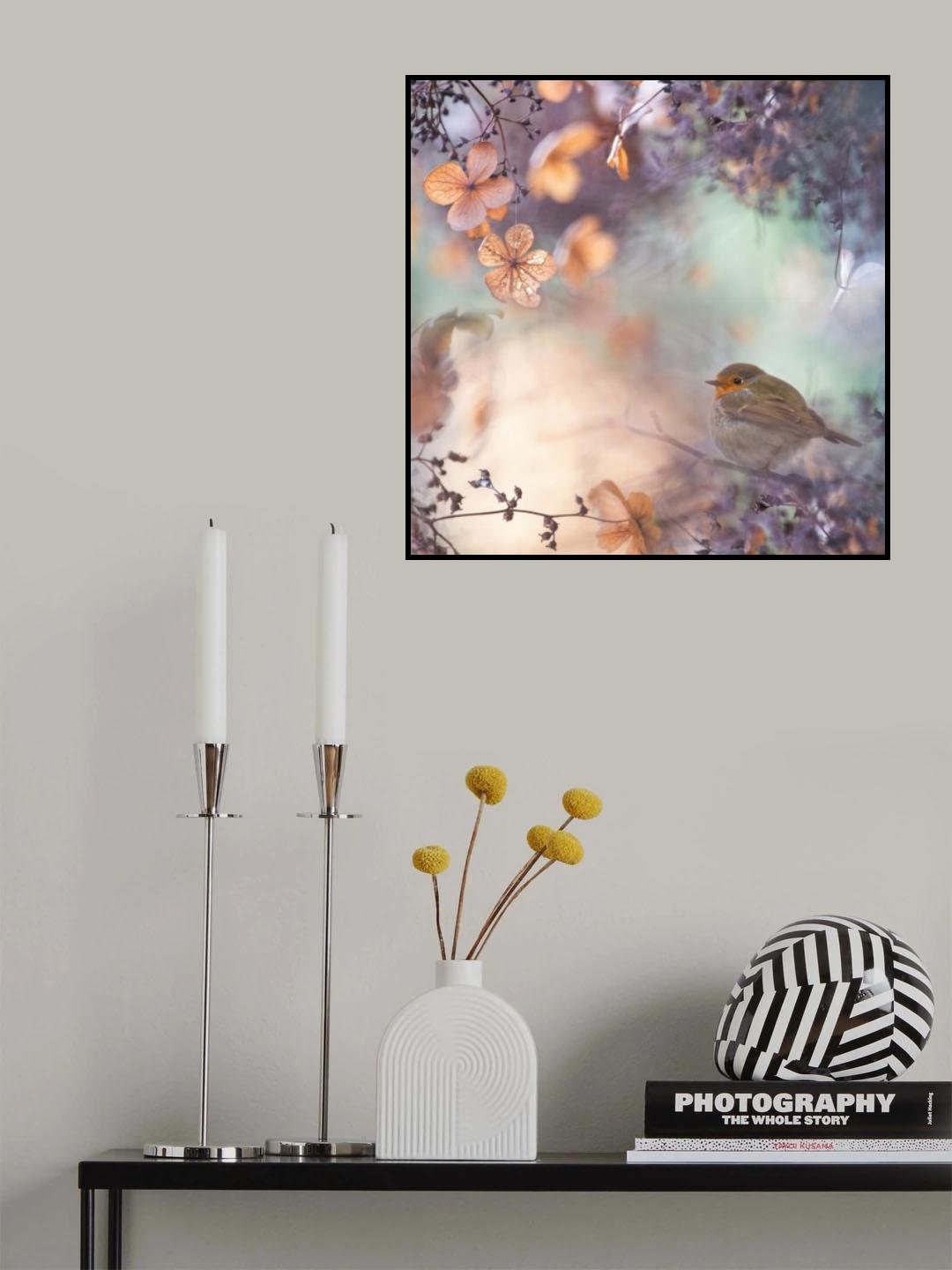 Hydrangea fantasy Poster och Canvastavla