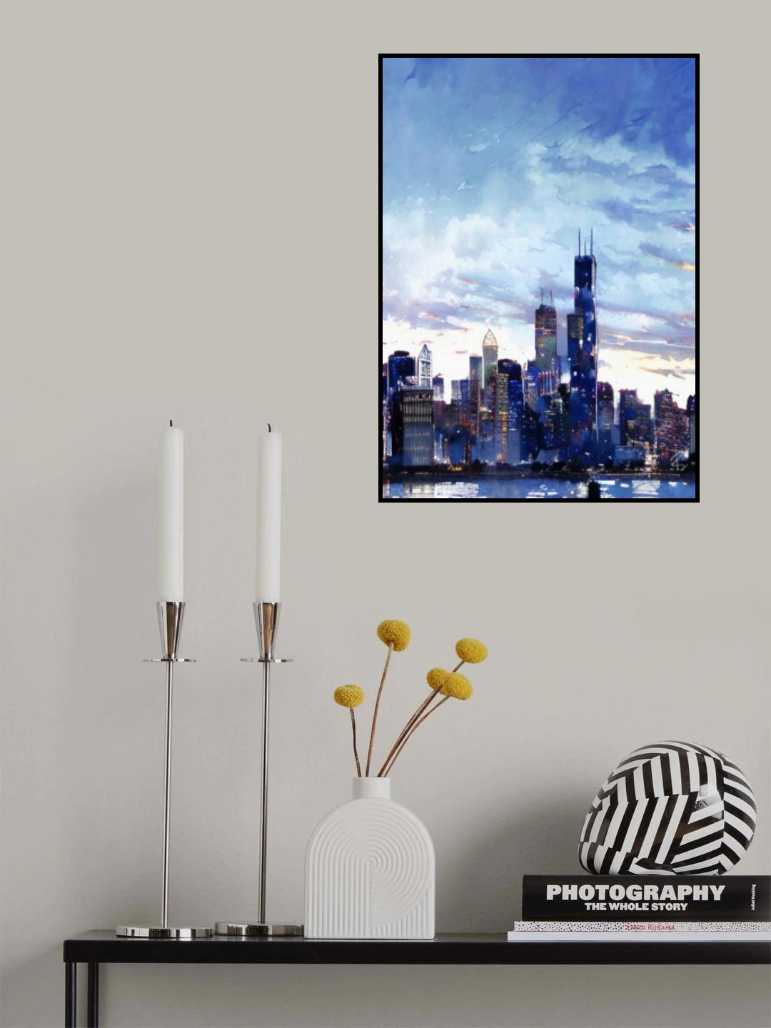 Sweet Home Chicago Poster och Canvastavla