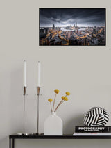 Panorama of Shanghai Poster och Canvastavla