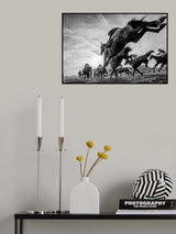 Cheltenham Jumps Festival Poster och Canvastavla