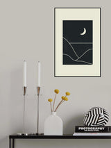 Minimal Mountains #5 Poster och Canvastavla