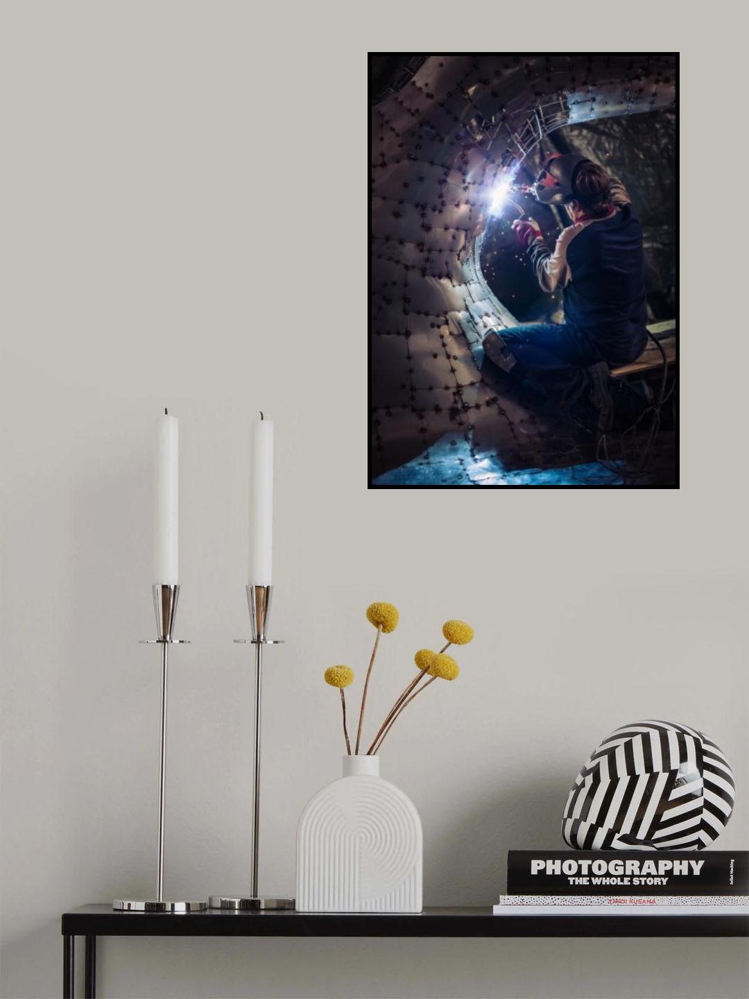 Welder Poster och Canvastavla