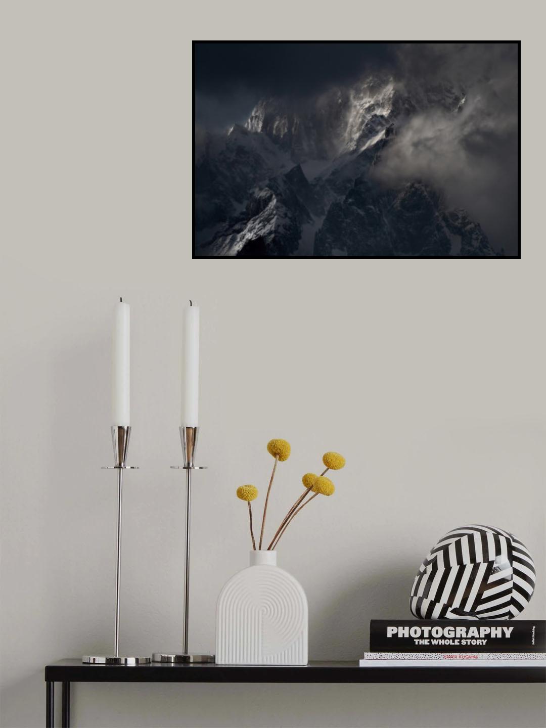 Only light and silence Poster och Canvastavla