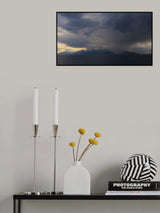 stormy weather and seascape Poster och Canvastavla