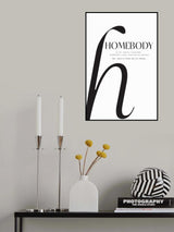 Homebody definition Poster och Canvastavla