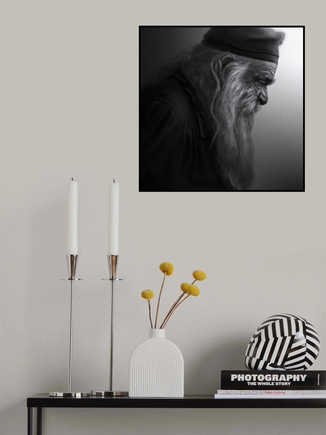 The monk Poster och Canvastavla