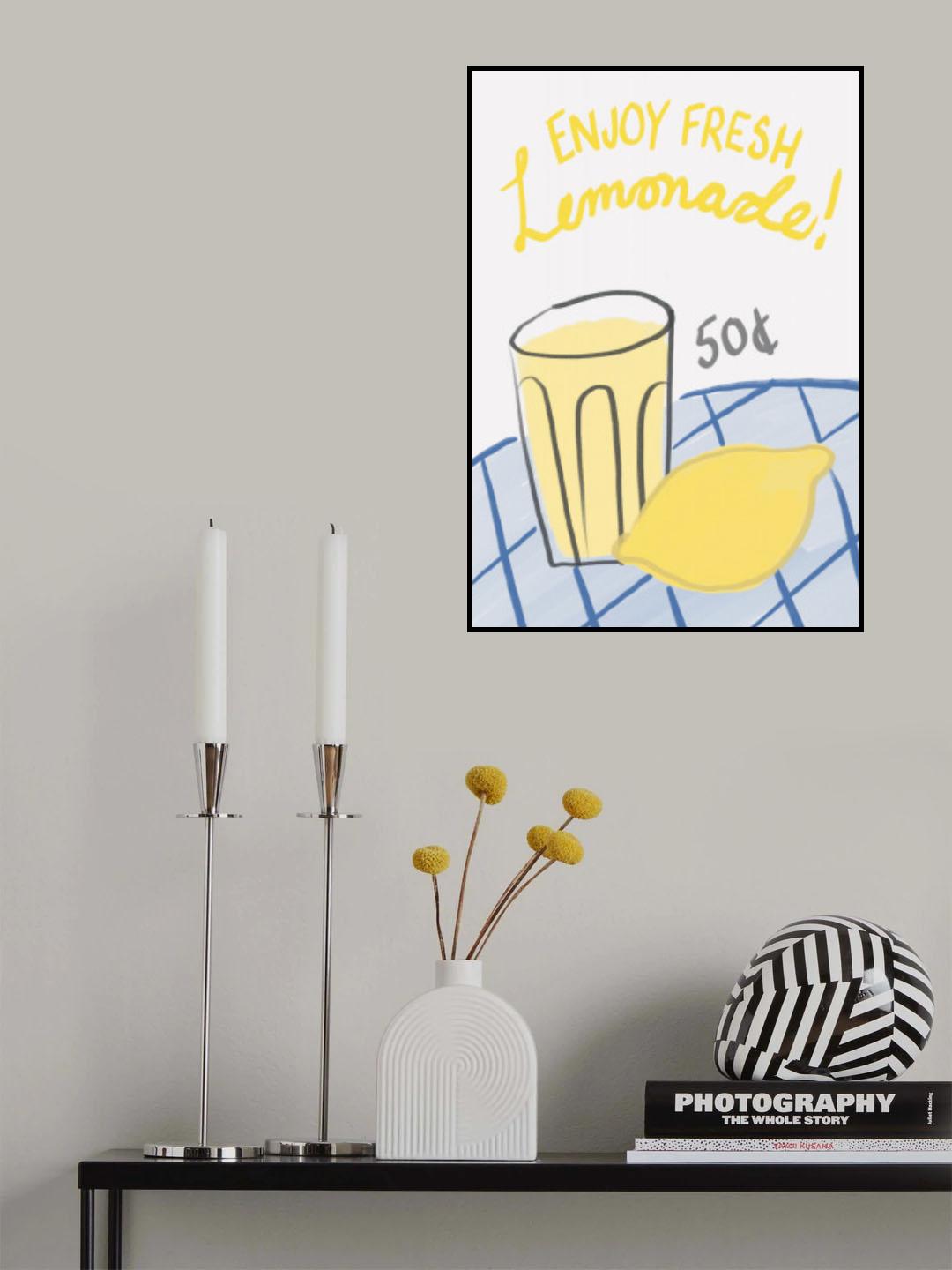 Fresh Lemonade Poster och Canvastavla