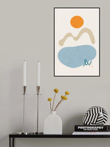 Landscape Shapes 08 Poster och Canvastavla