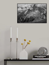 Fog in the Machu Picchu Poster och Canvastavla