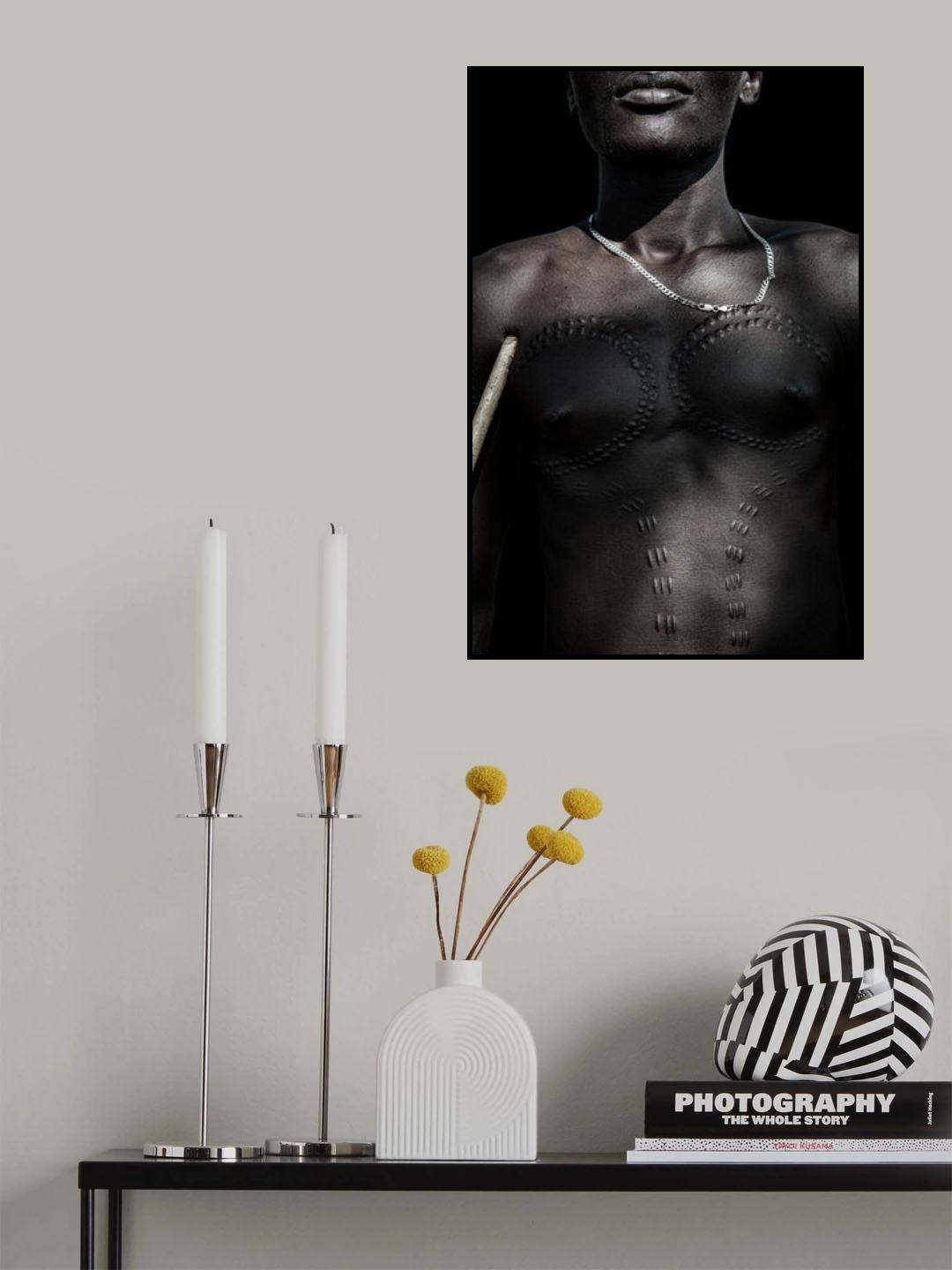 the art of scarification Poster och Canvastavla