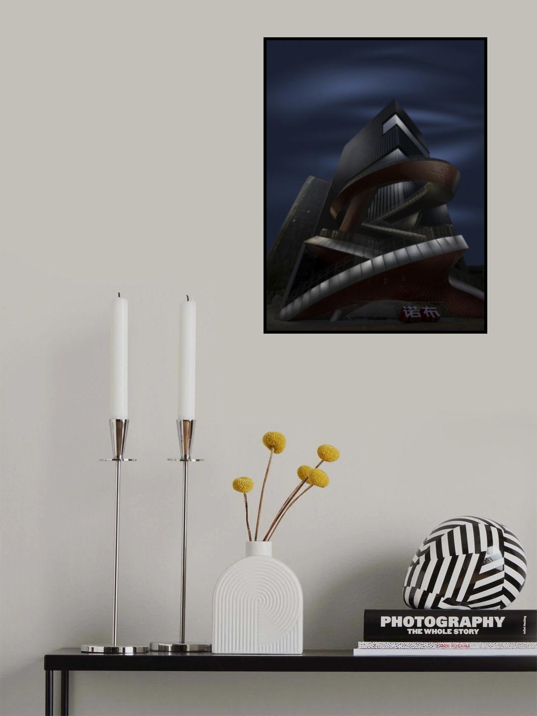 Nob Building Poster och Canvastavla