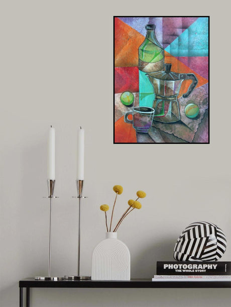 Still Life with Coffee Pot Poster och Canvastavla