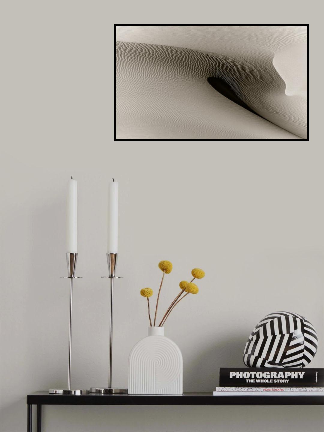 Sand Pattern Poster och Canvastavla