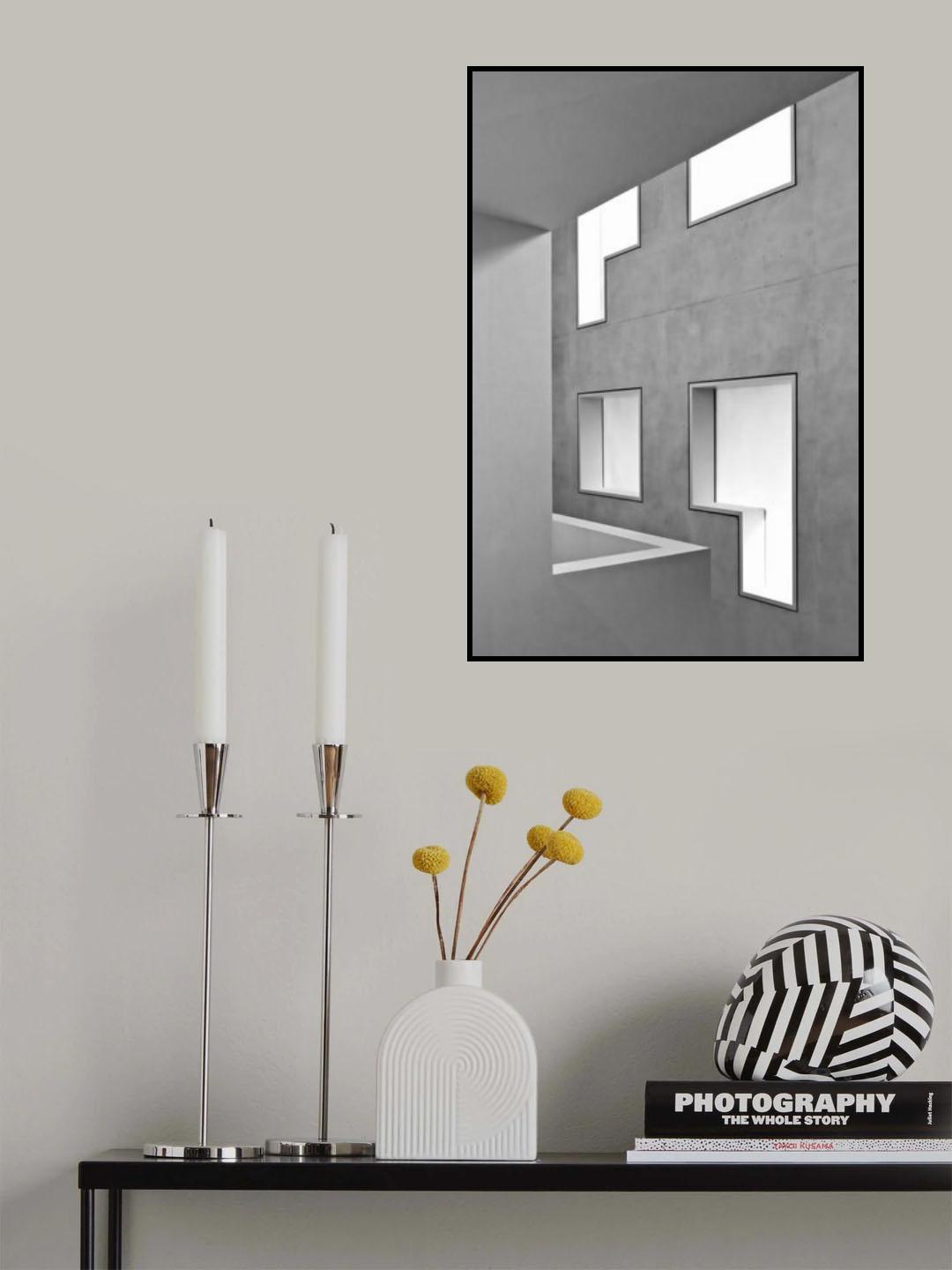 Indoor Architecture Poster och Canvastavla