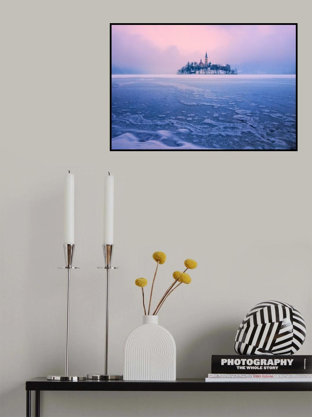 Icy carpet Poster och Canvastavla
