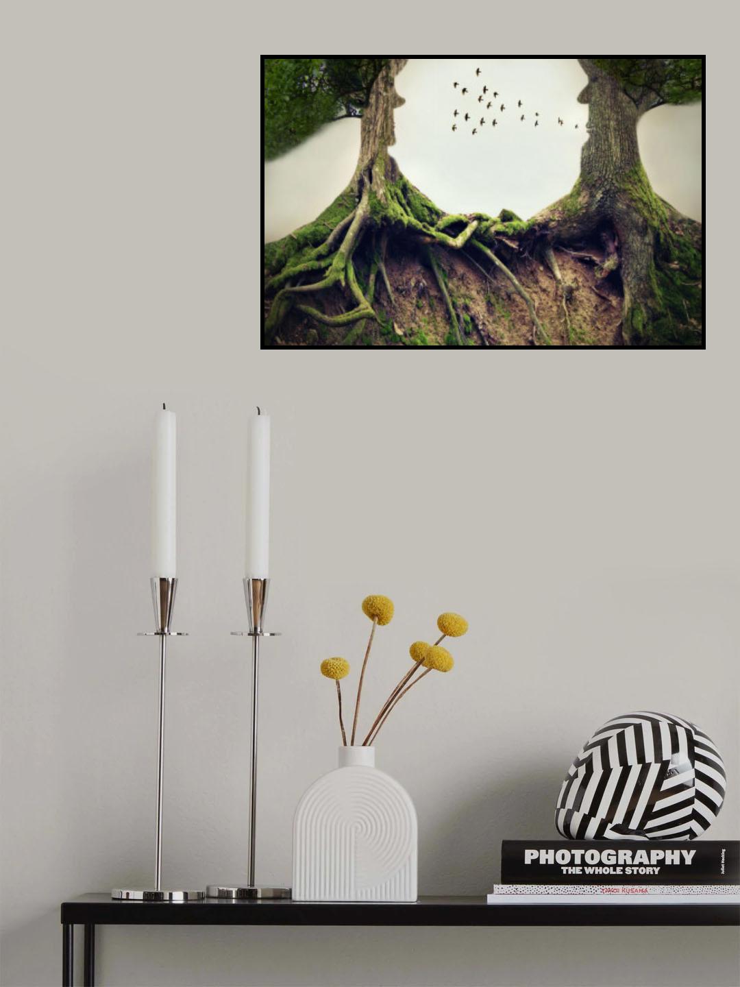 natural communication Poster och Canvastavla