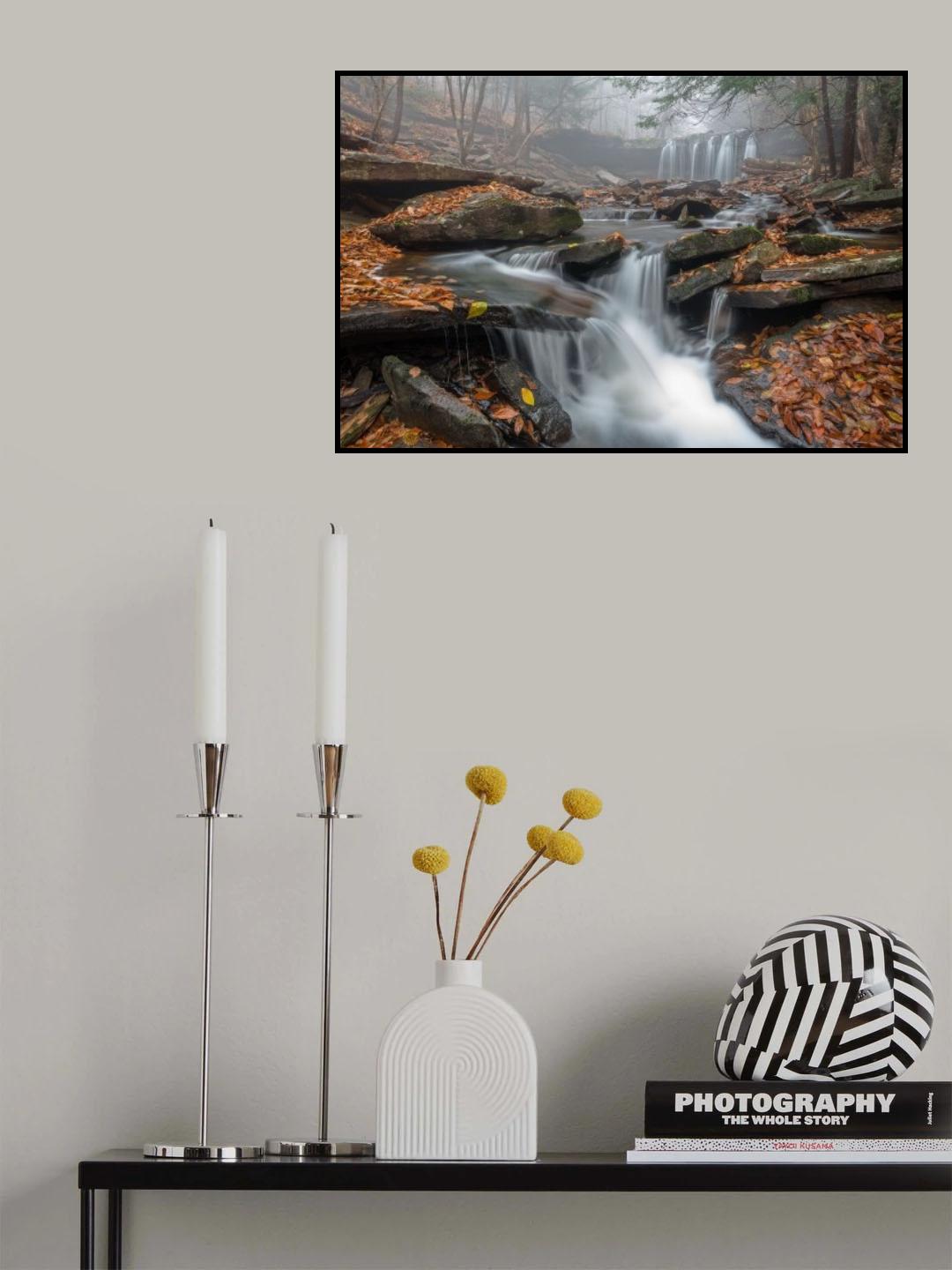 Morning Fog Poster och Canvastavla
