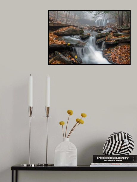 Morning Fog Poster och Canvastavla