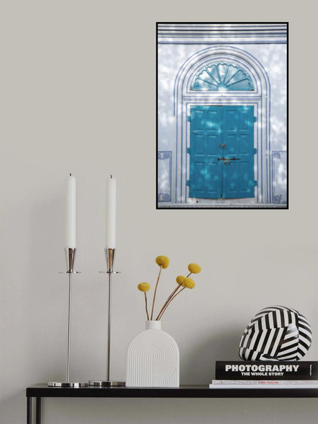 Blue Door Poster och Canvastavla