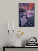 Antarctica fire Poster och Canvastavla