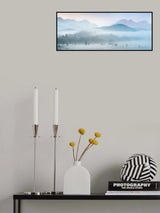 Autumn morning in the beautiful Karwendel Poster och Canvastavla