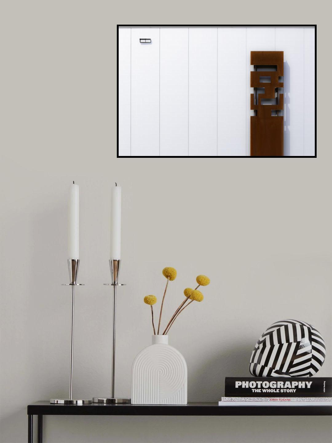 Piece of Rust Poster och Canvastavla