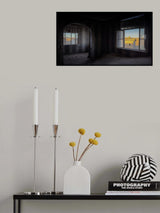 Ghost town in Kolmanshop of Namibia Poster och Canvastavla