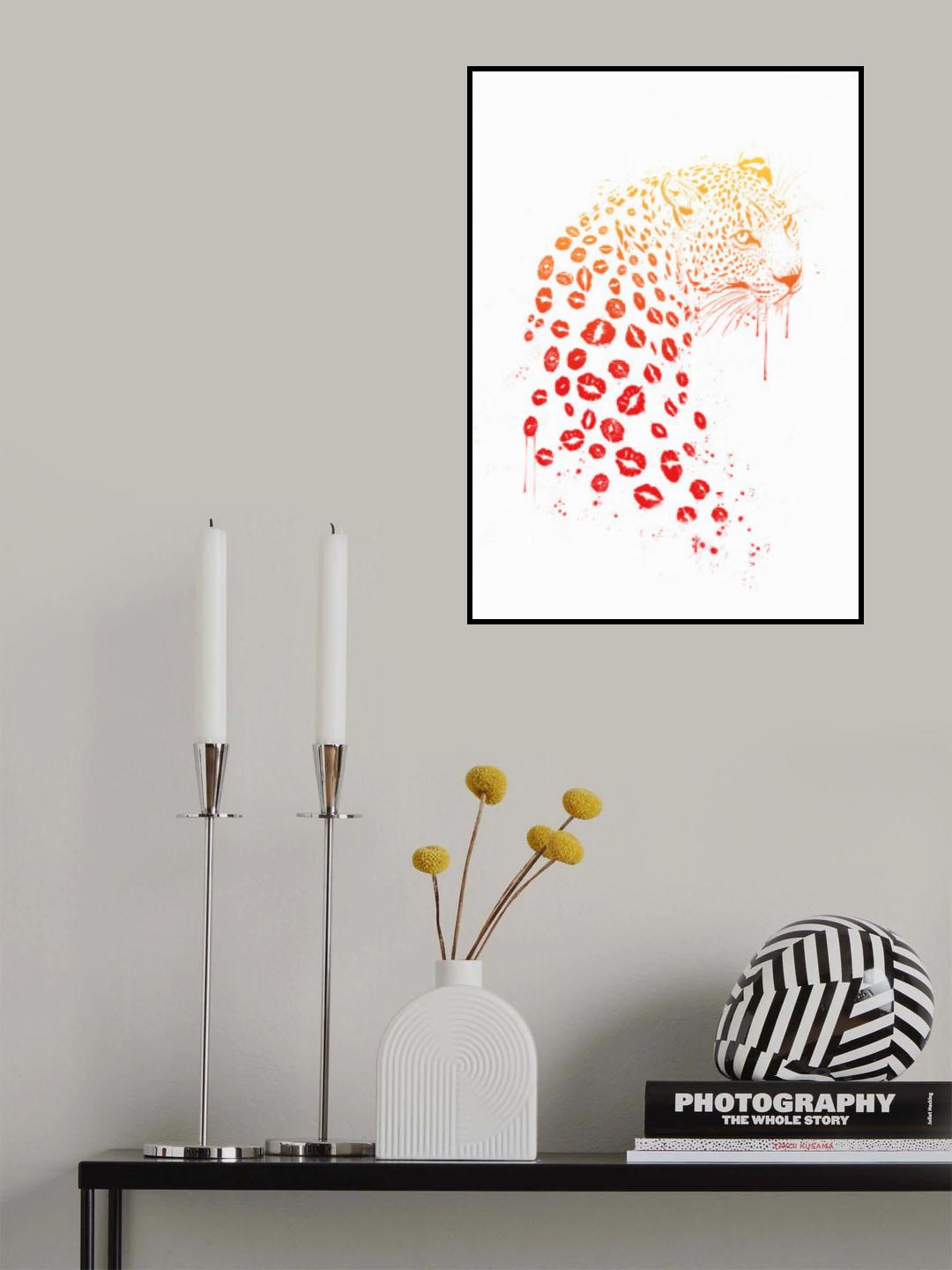 Kiss me Poster och Canvastavla