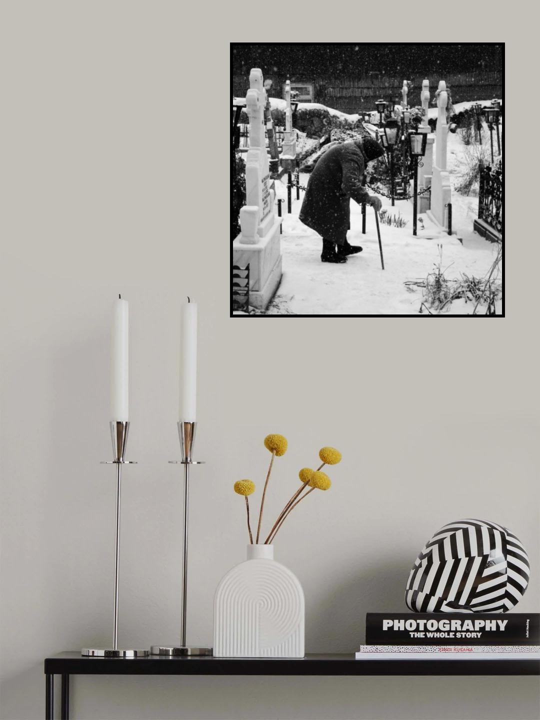 pasi tacuti (silent steps) Poster och Canvastavla