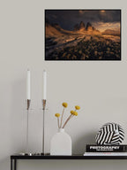 Tre Cime, Dolomites Poster och Canvastavla