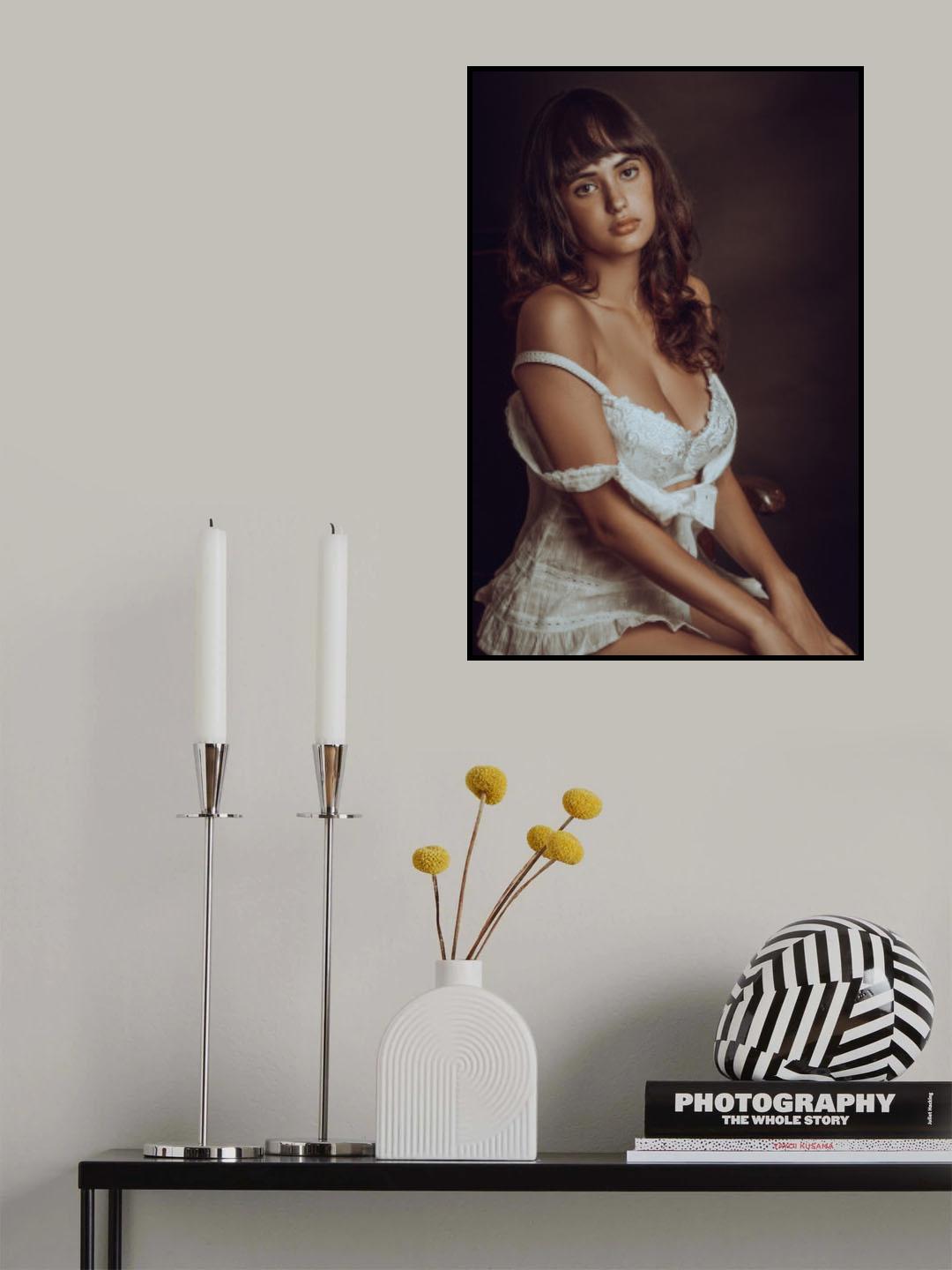 Retro vibes (linoy) Poster och Canvastavla