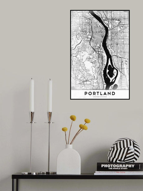 Portland Poster och Canvastavla