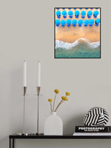 Beach day Poster och Canvastavla