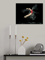 Water Star Burst Poster och Canvastavla