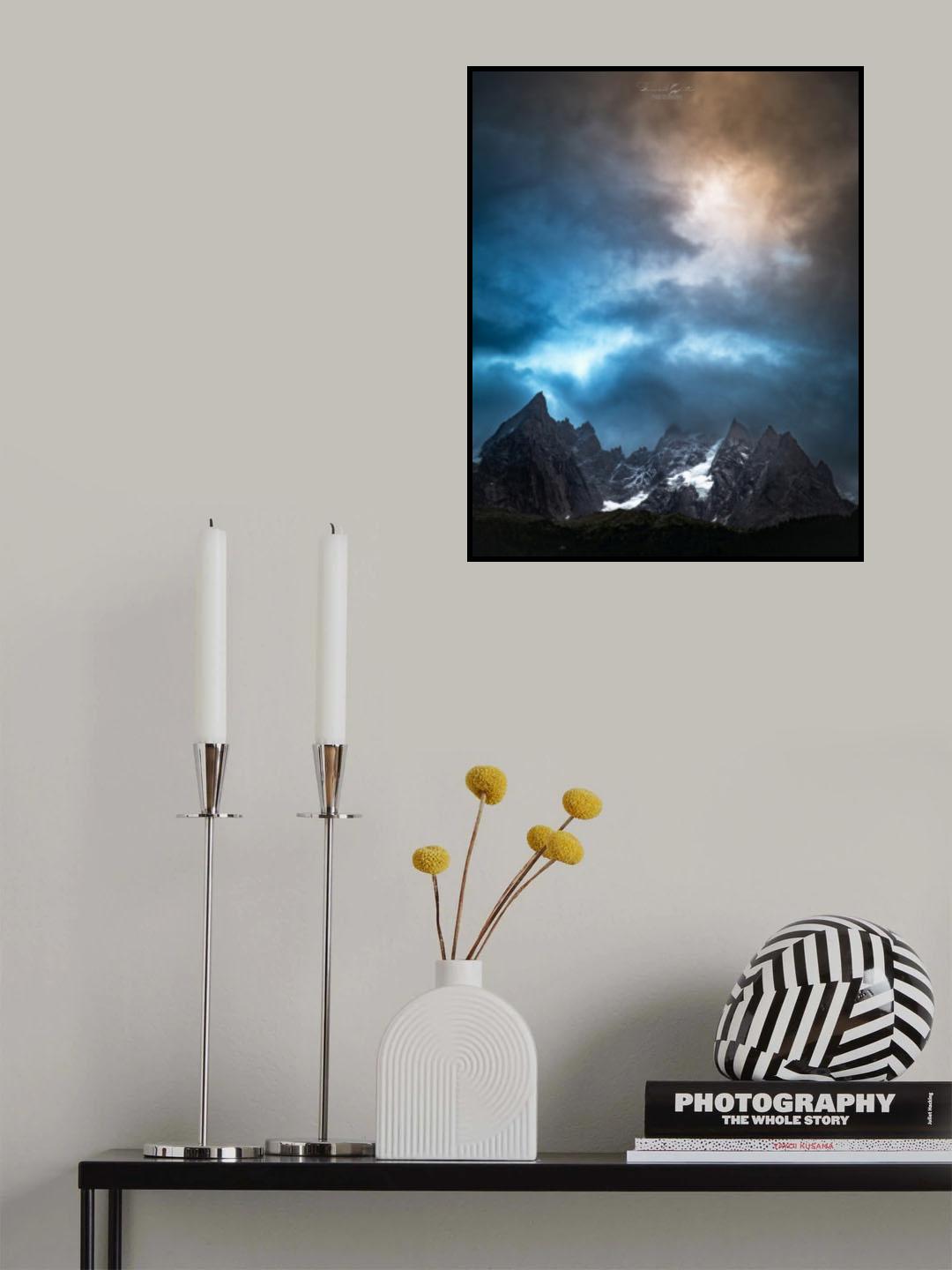 Chamonix Poster och Canvastavla