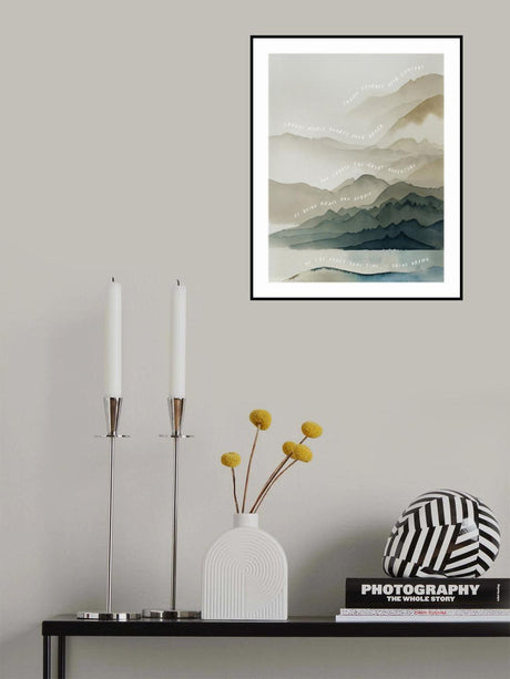 Courage Poster och Canvastavla