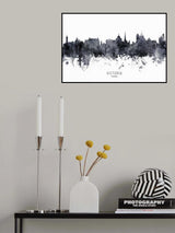 Victoria Canada Skyline Poster och Canvastavla