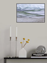 Val D'Orcia in bianco 2 Poster och Canvastavla