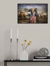 Working boy,Mundari Poster och Canvastavla